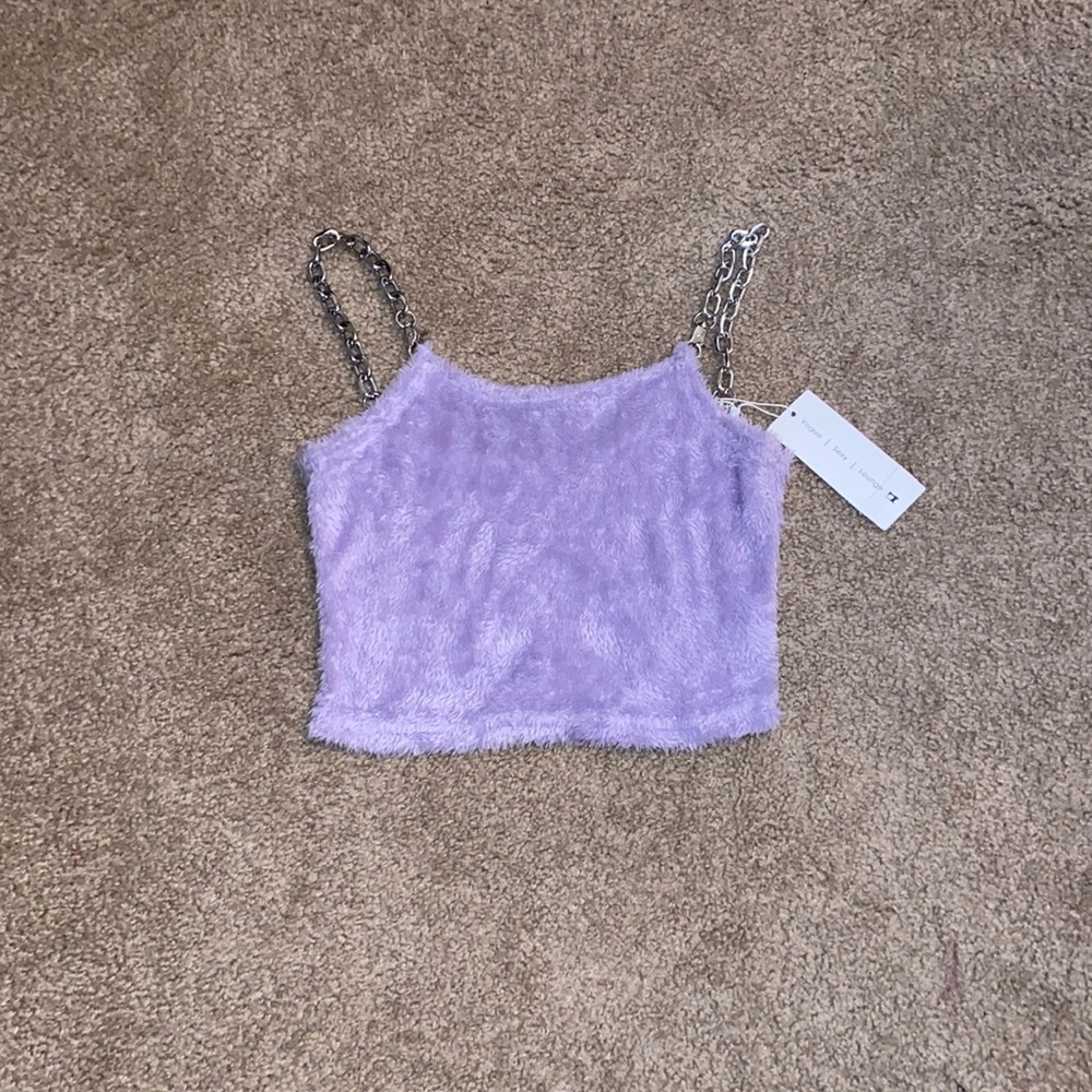 Lilac flurry top